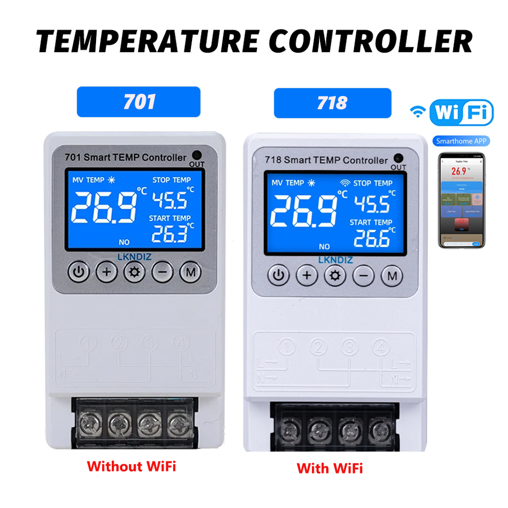 Wifi Thermostat - Controlador WIFI inteligente de temperatura Control