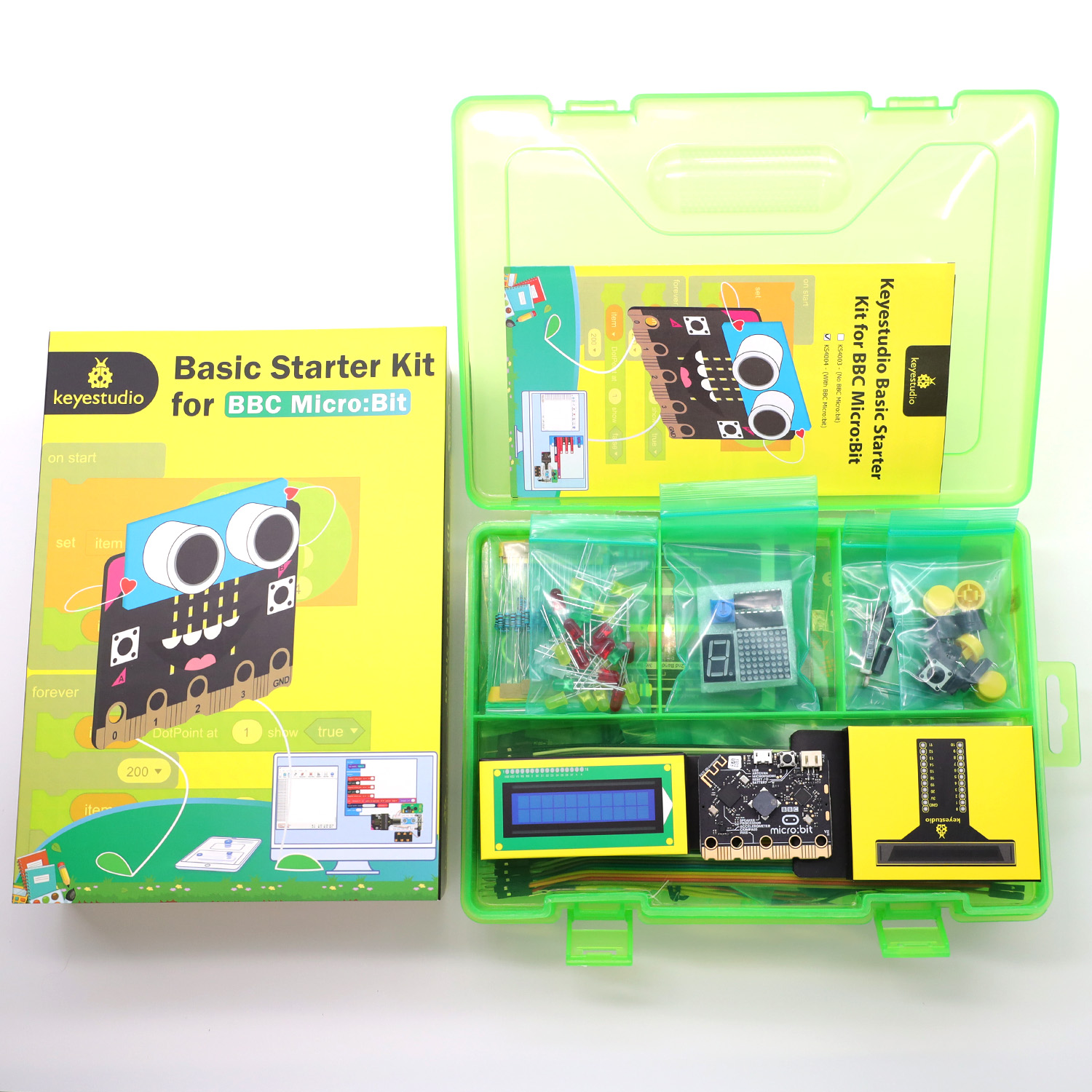 Esp32 Smart Home Kit - KEYESTUDIO-Kit de iniciación Micro:bit V2 Basic