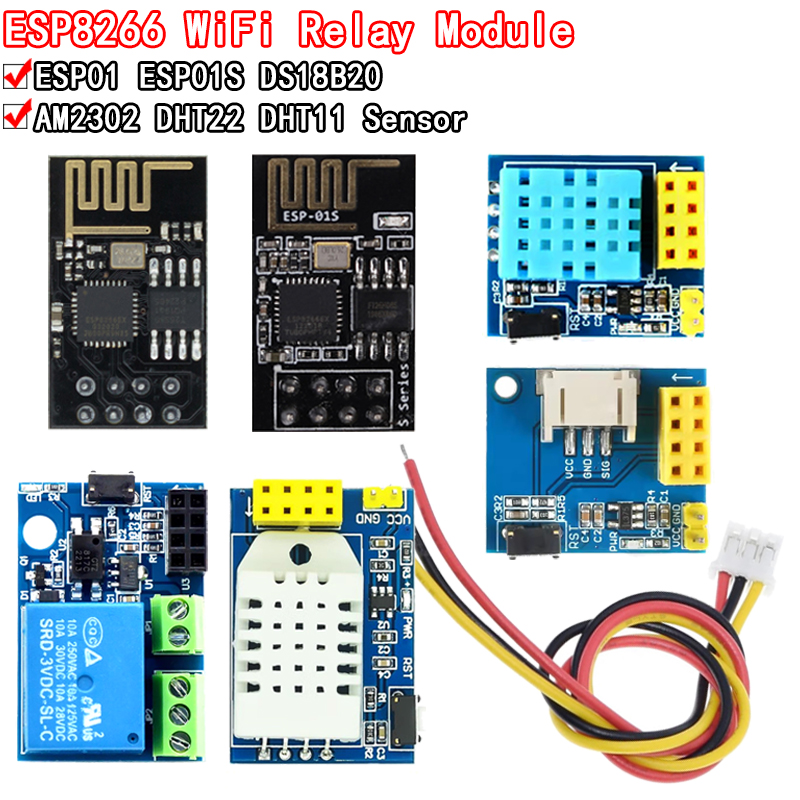 Esp8266 Relay Module - Módulo de relé WiFi ESP8266, Controlador
