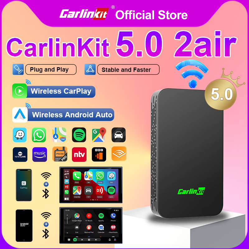 Wifi Smart Plug - CarlinKit 5.0 Adaptador Inalámbrico para Android