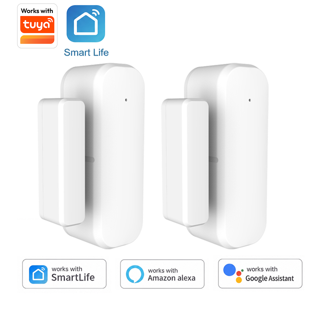 Smart Home Automation Kit - Sensor Inteligente Wi-Fi Tuya para Puertas