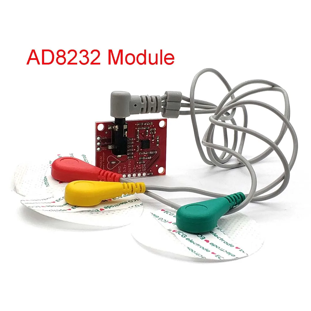 Sensor Kit Arduino - Módulo Ecg AD8232 Medición Ecg Pulso