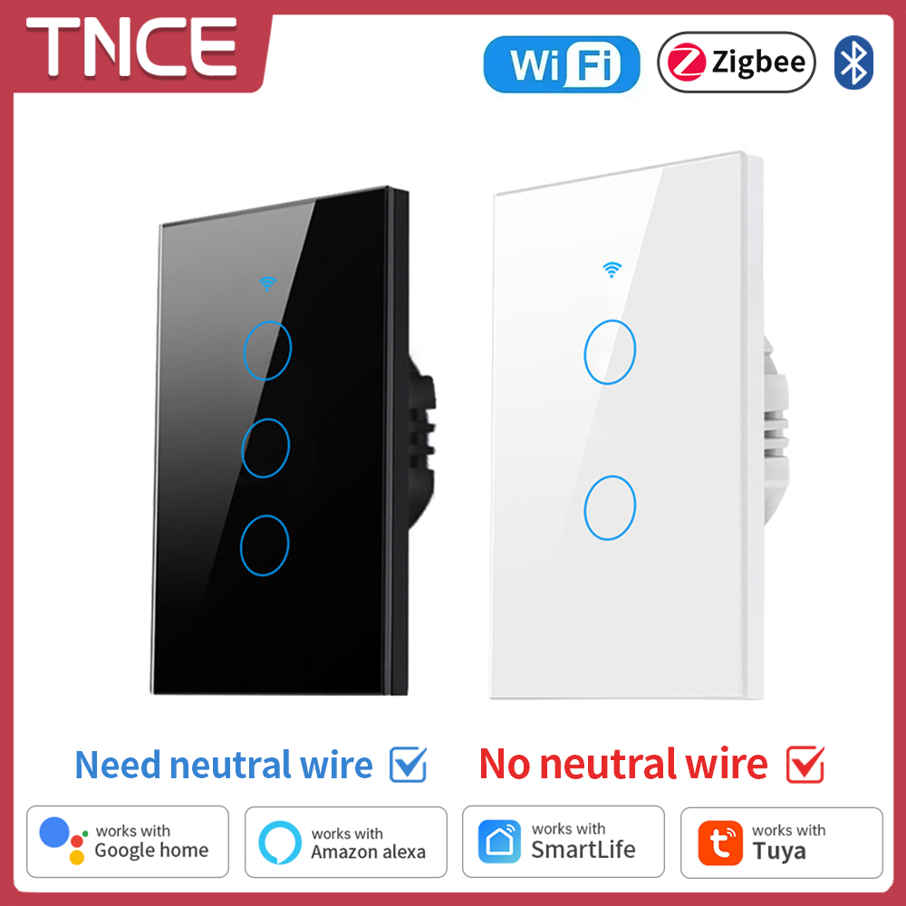 Smart Light Switch Wifi - TNCE Tuya WiFi/Zigbee interruptor de luz
