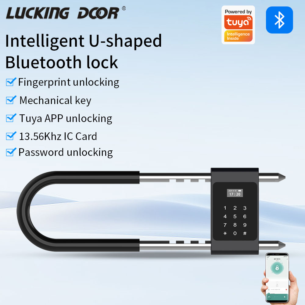 Smart Door Lock Wifi - Cerradura electrónica biométrica con huella dactilar,