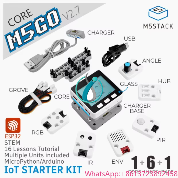 Iot Kit Beginner - Nuevo producto Oficial M5Stack M5GO IoT