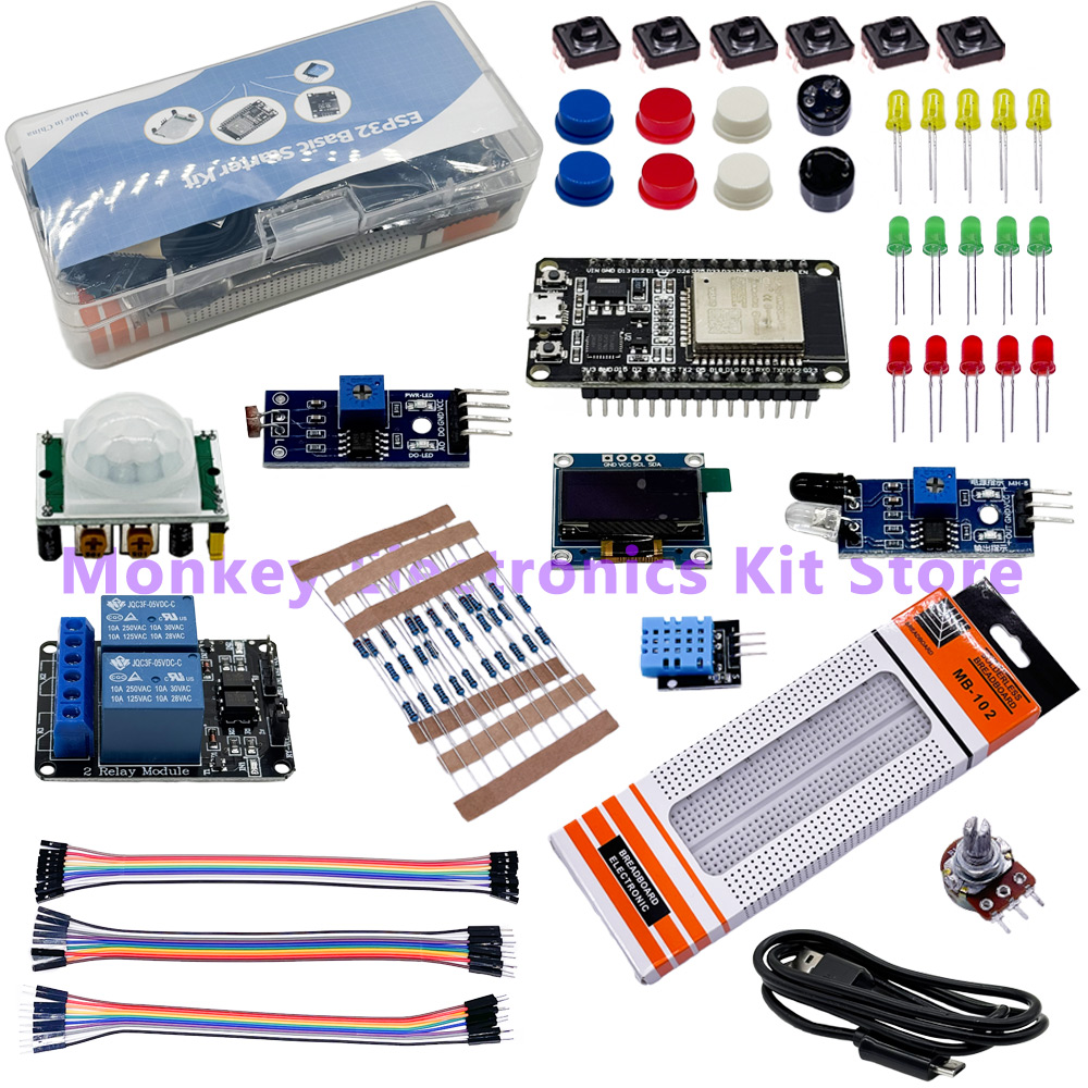 Esp32 Smart Home Kit - Kit de inicio básico ESP32, Kit