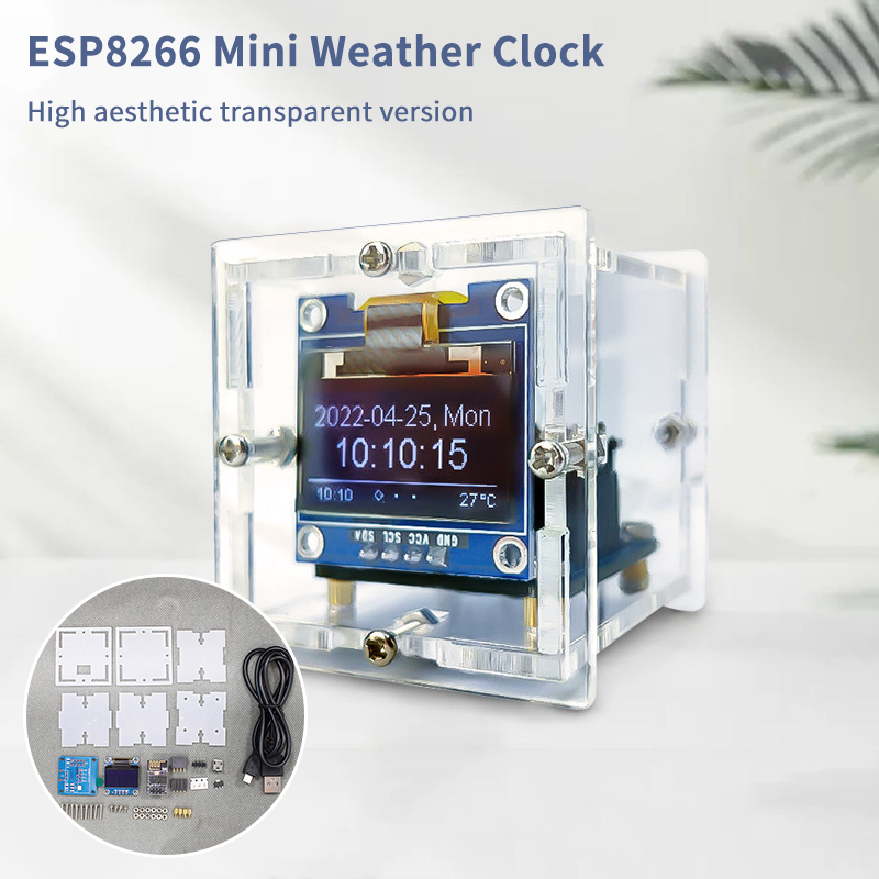 Kit de Reloj Meteorológico Min - Electronics Project Kit reseña y precio