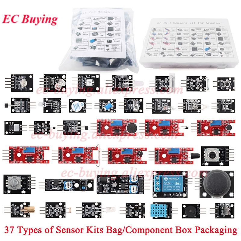Kit de Inicio con 37 Módulos d - Esp32 Smart Home Kit reseña y precio