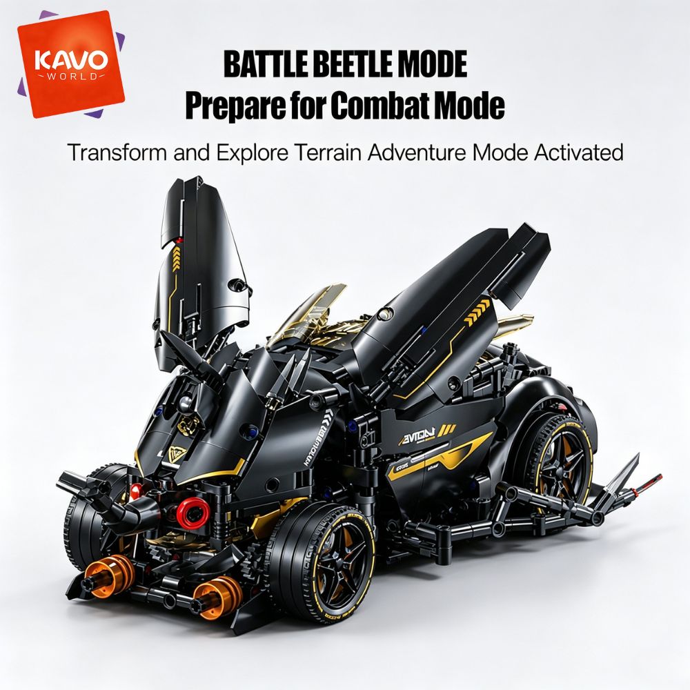 KAVOWORLD 1248 piezas, bloques - Stem Robotics Kit reseña y precio