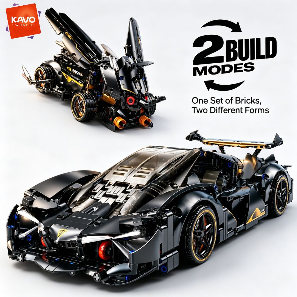 KAVOWORLD 1248 piezas, bloques - Stem Robotics Kit reseña y precio