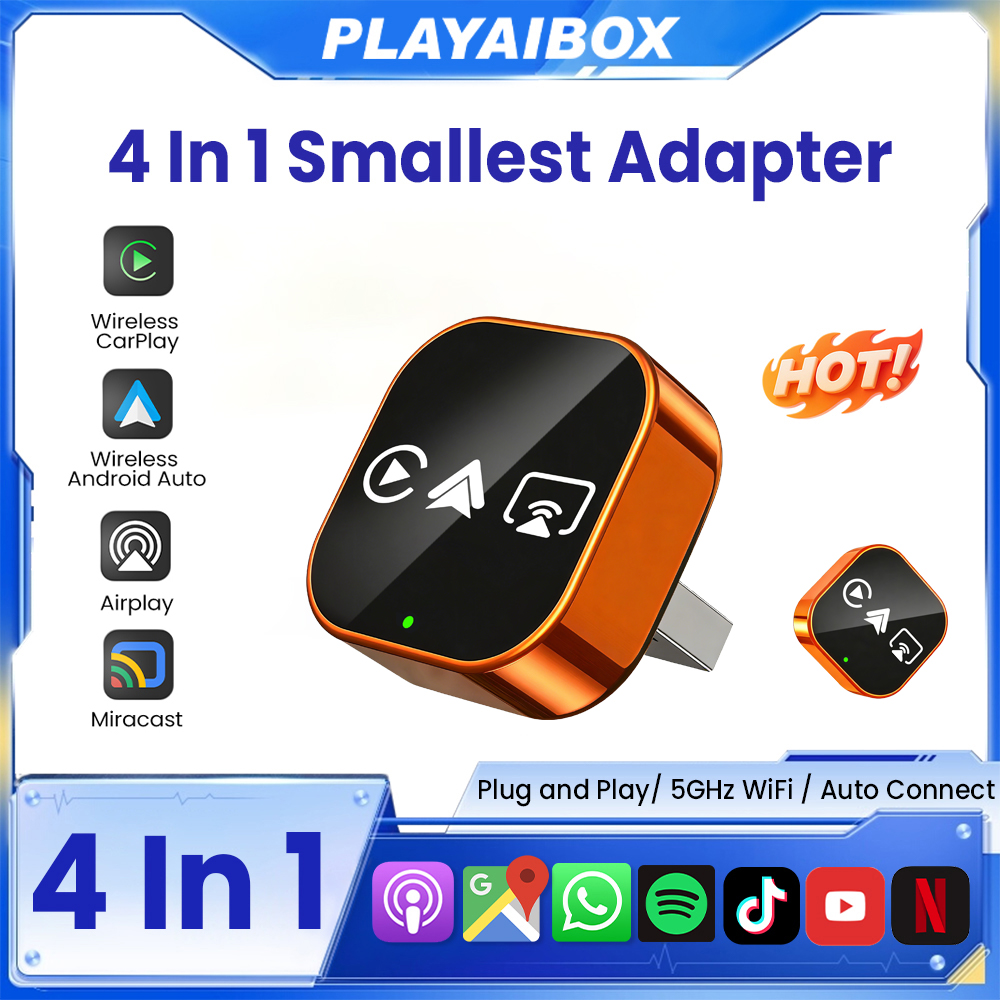 Adaptador Carplay 4 en 1 2026, - Wifi Smart Plug reseña y precio