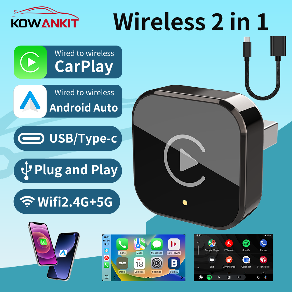 Adaptador Carplay inalámbrico  - Wifi Smart Plug reseña y precio
