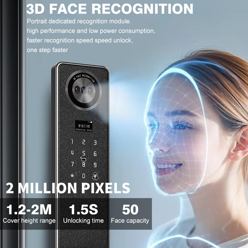 Cerradura de puerta inteligent - Smart Door Lock Wifi reseña y precio