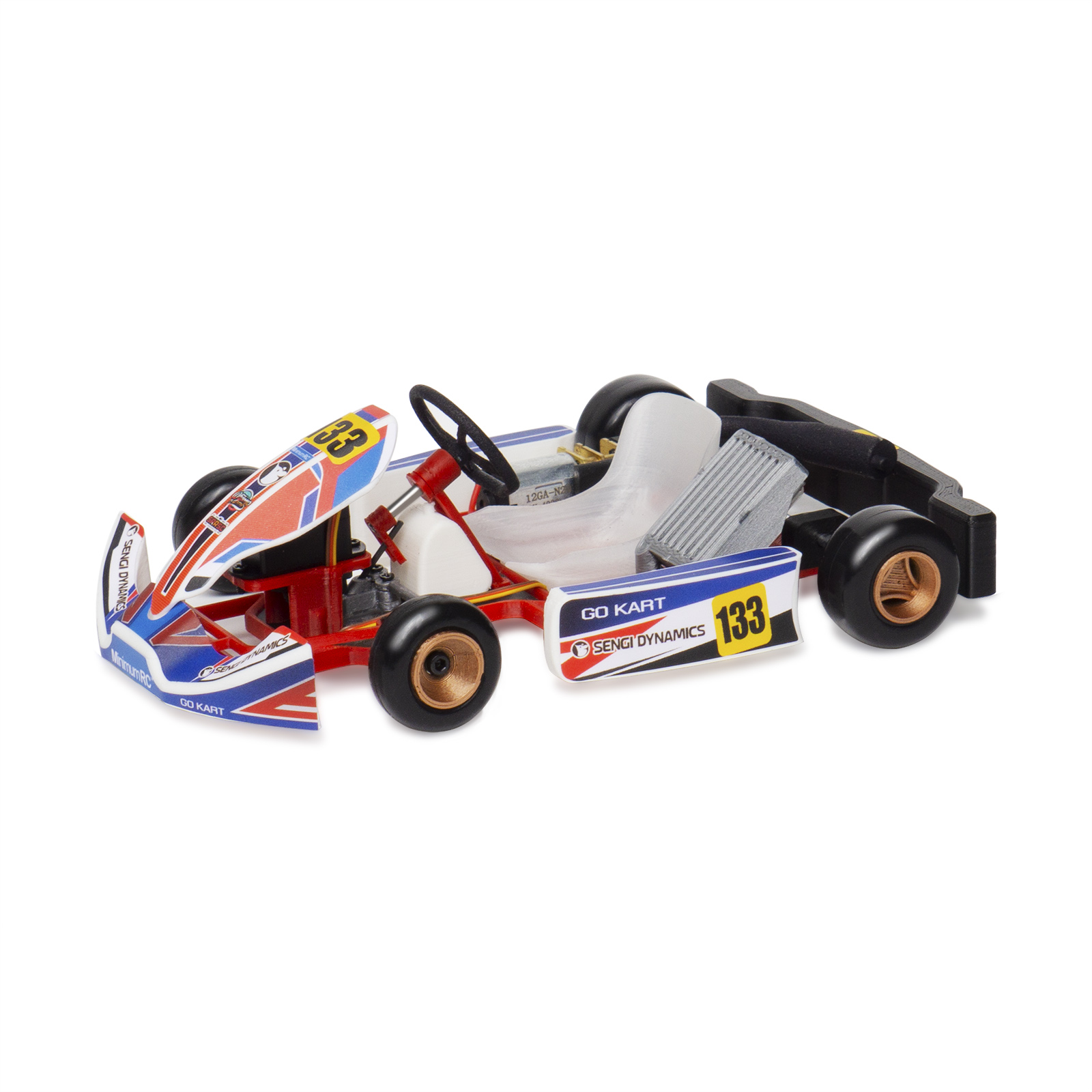 Mini Kart RC Sengi KART-80, Co - Microcontroller Kit reseña y precio