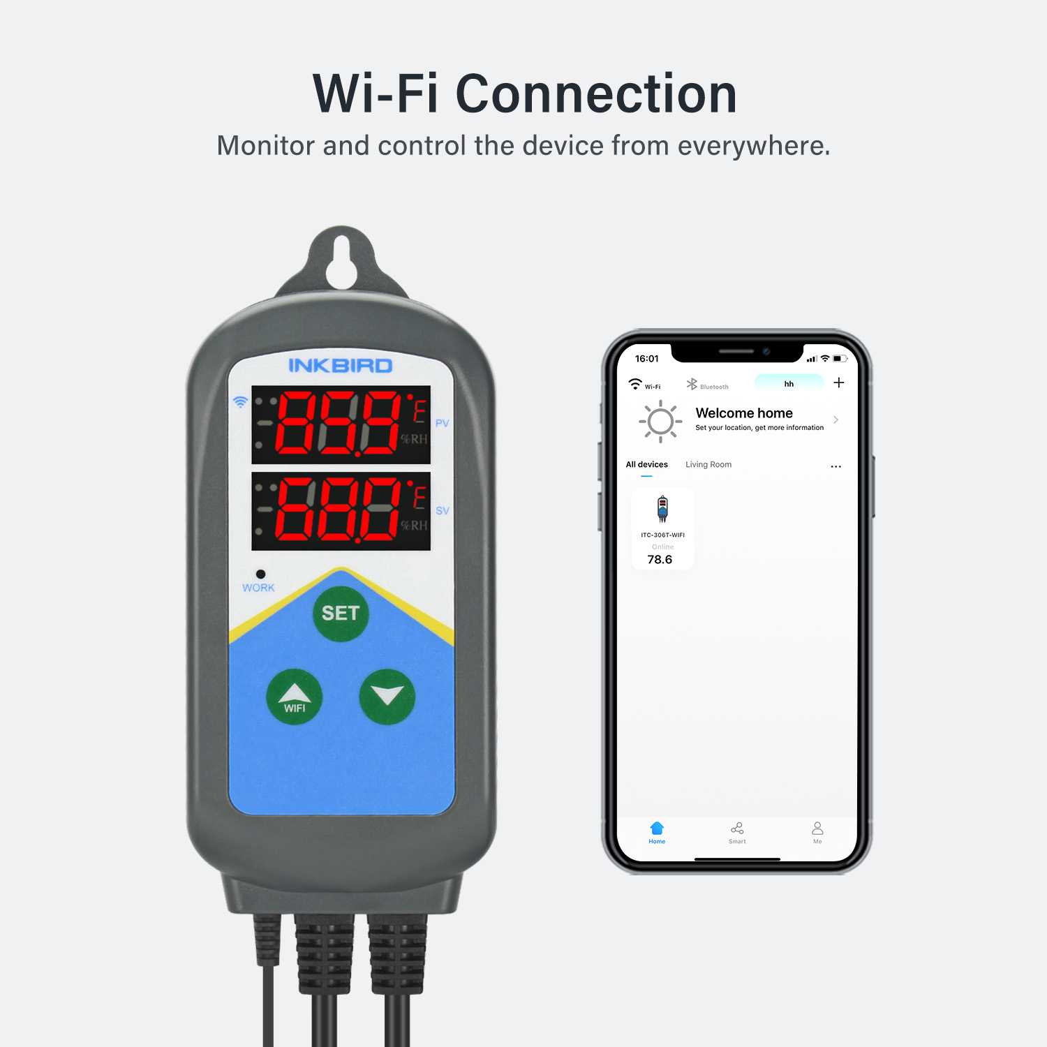 INKBIRD-termorregulador WIFI,  - Wifi Thermostat reseña y precio