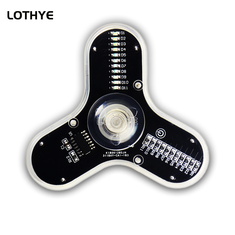 LED Fidget Spinner fabricación - Electronics Project Kit reseña y precio