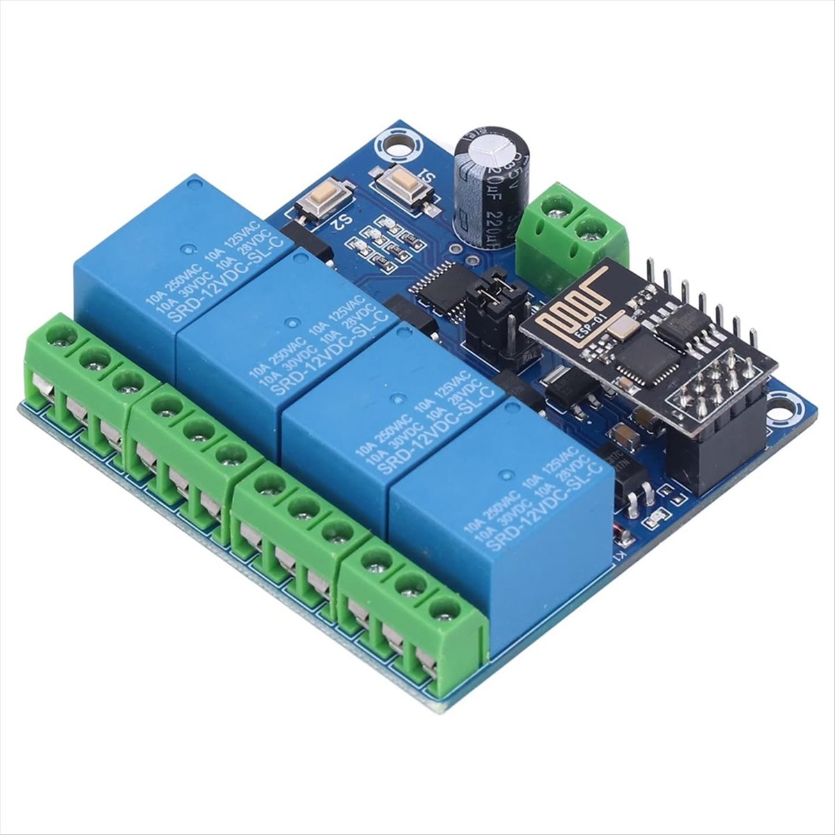 Super oferta, módulo de relé i - Esp8266 Relay Module reseña y precio