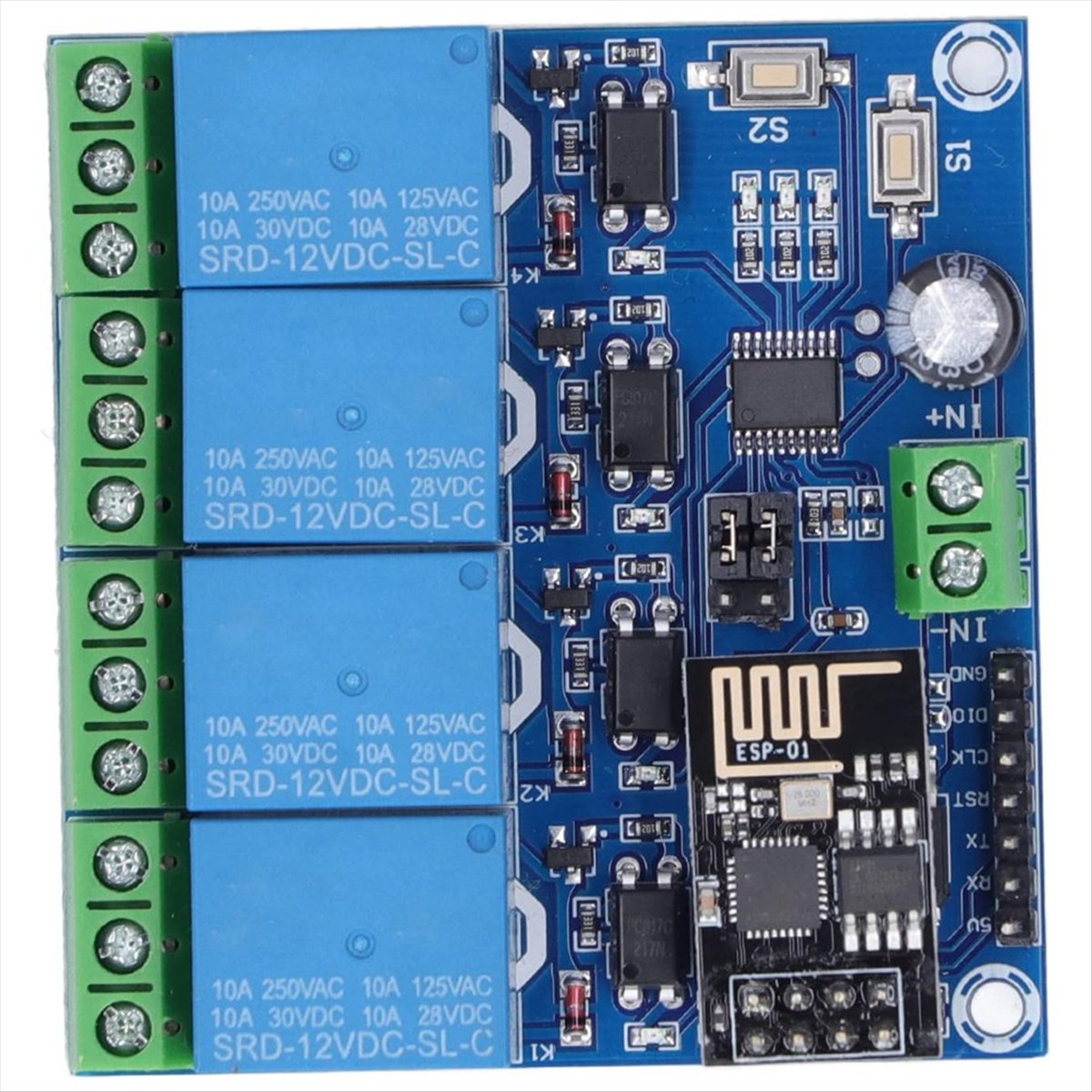 Super oferta, módulo de relé i - Esp8266 Relay Module reseña y precio