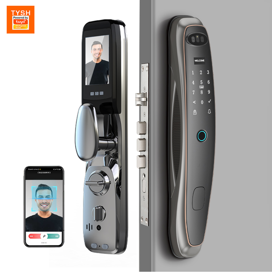 Tuya WiFi cámara cerradura int - Smart Door Lock Wifi reseña y precio