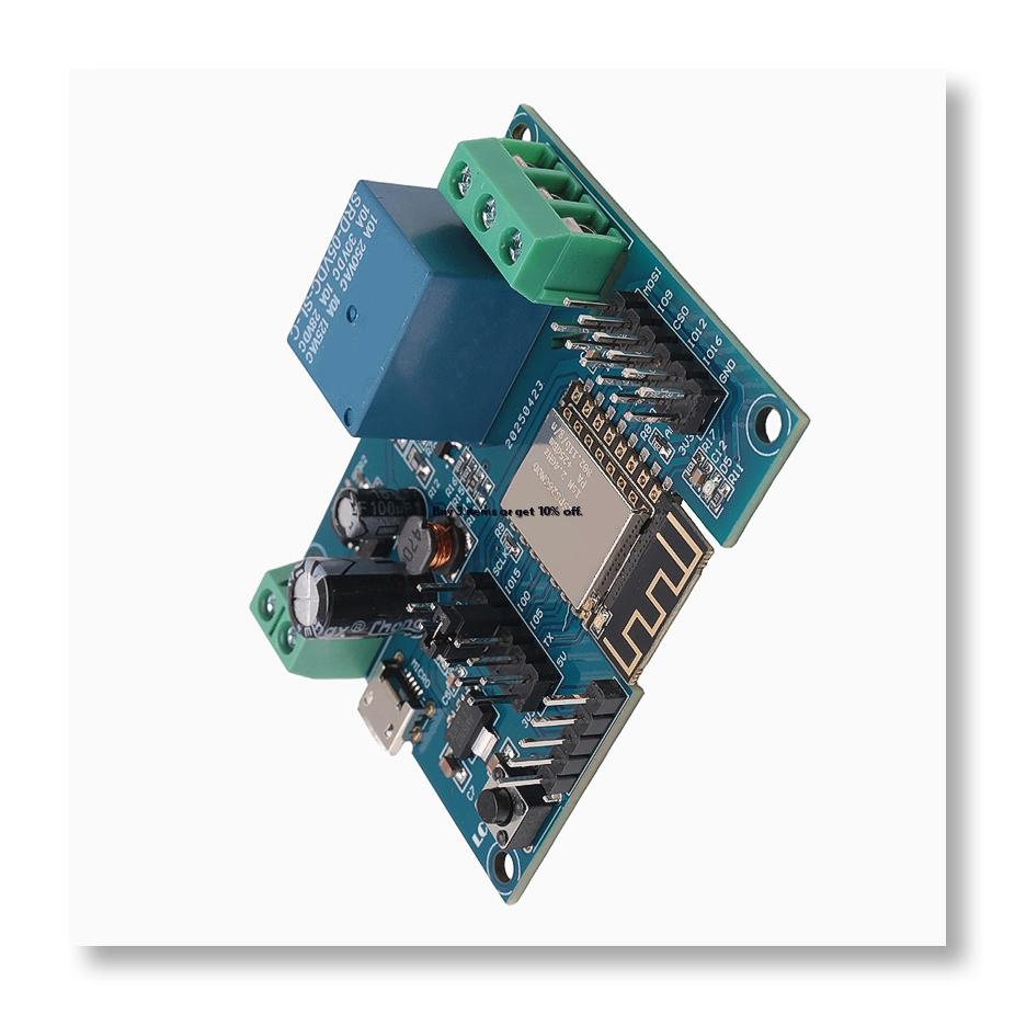 ✤ Módulo controlador de relé W - Esp8266 Relay Module reseña y precio