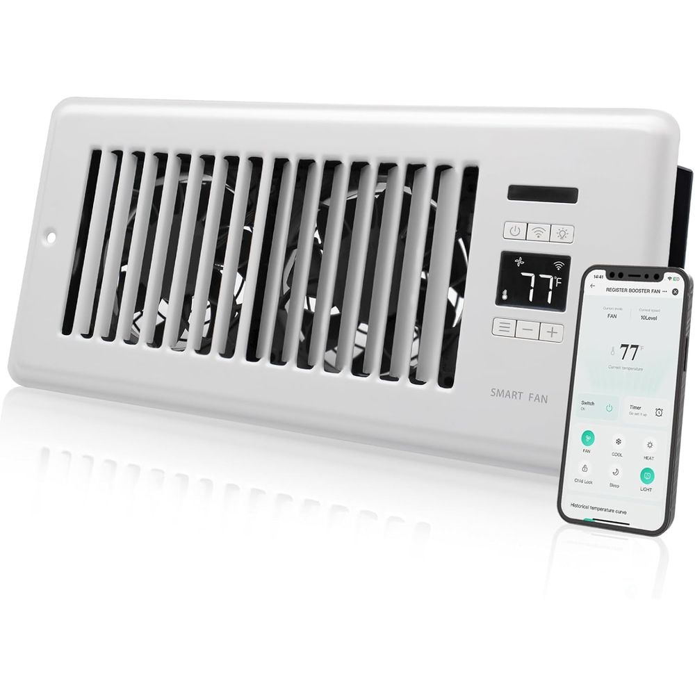 Ventilador de registro súper s - Wifi Thermostat reseña y precio