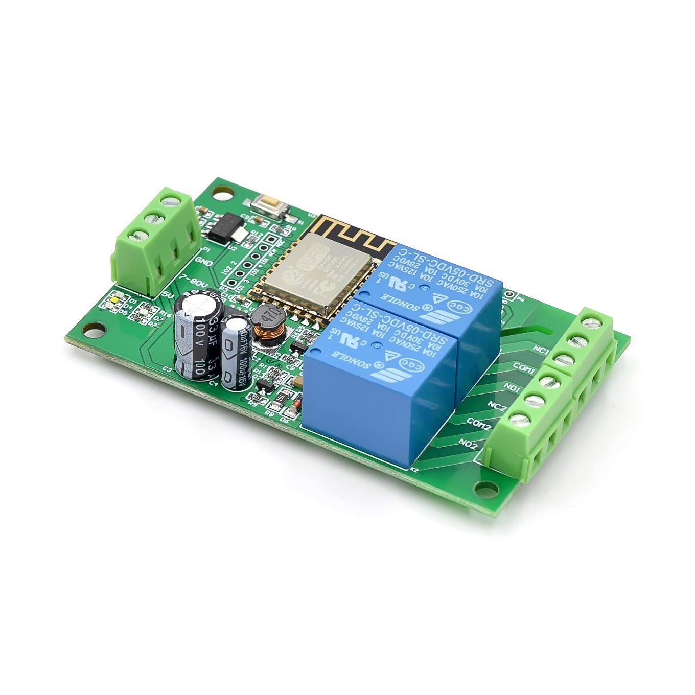Módulo controlador de relé WIF - Esp8266 Relay Module reseña y precio