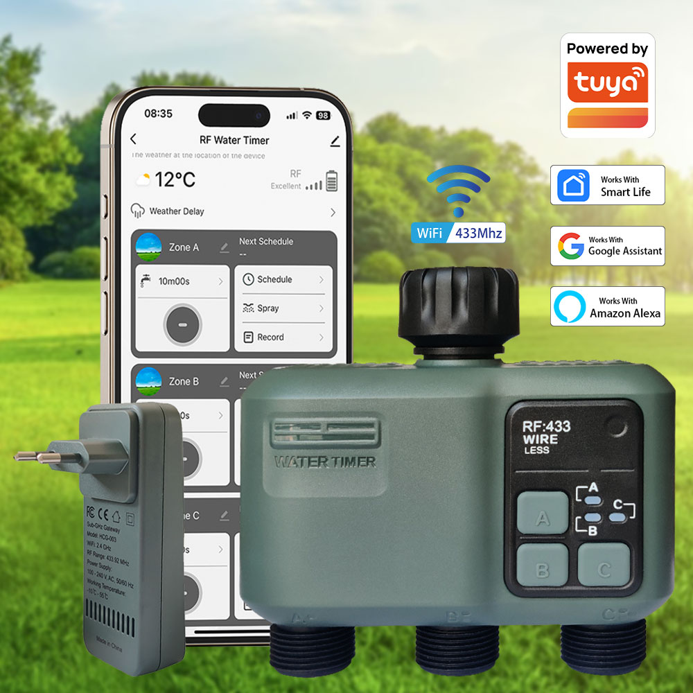 Temporizador de agua Tuya Wifi - Wifi Smart Plug reseña y precio