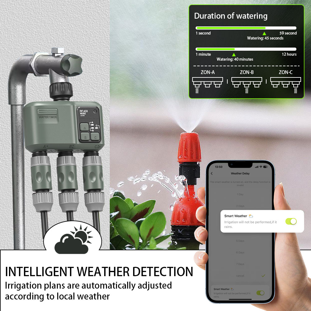 Temporizador de agua Tuya Wifi - Wifi Smart Plug reseña y precio