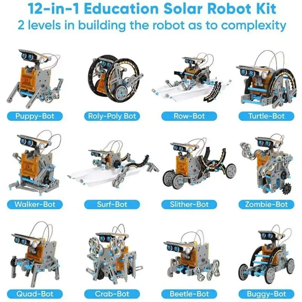 Kit de ciencia Robot con energ - Electronics Project Kit reseña y precio