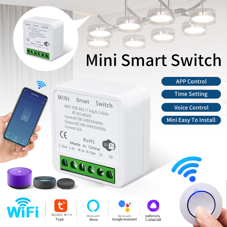 Interruptor Inteligente WiFi T - Smart Light Switch Wifi reseña y precio