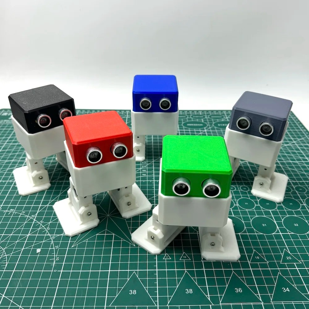 Kit de Robot Bípedo Impreso en - Sensor Kit Arduino reseña y precio